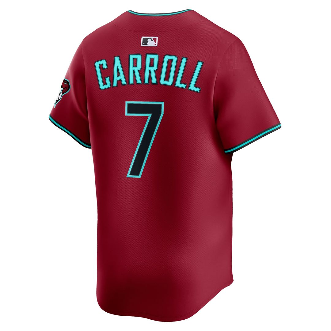 Arizona Diamondbacks Corbin Carroll Red Alternate Limited Baseball Jersey | MLB Baseball Jersey