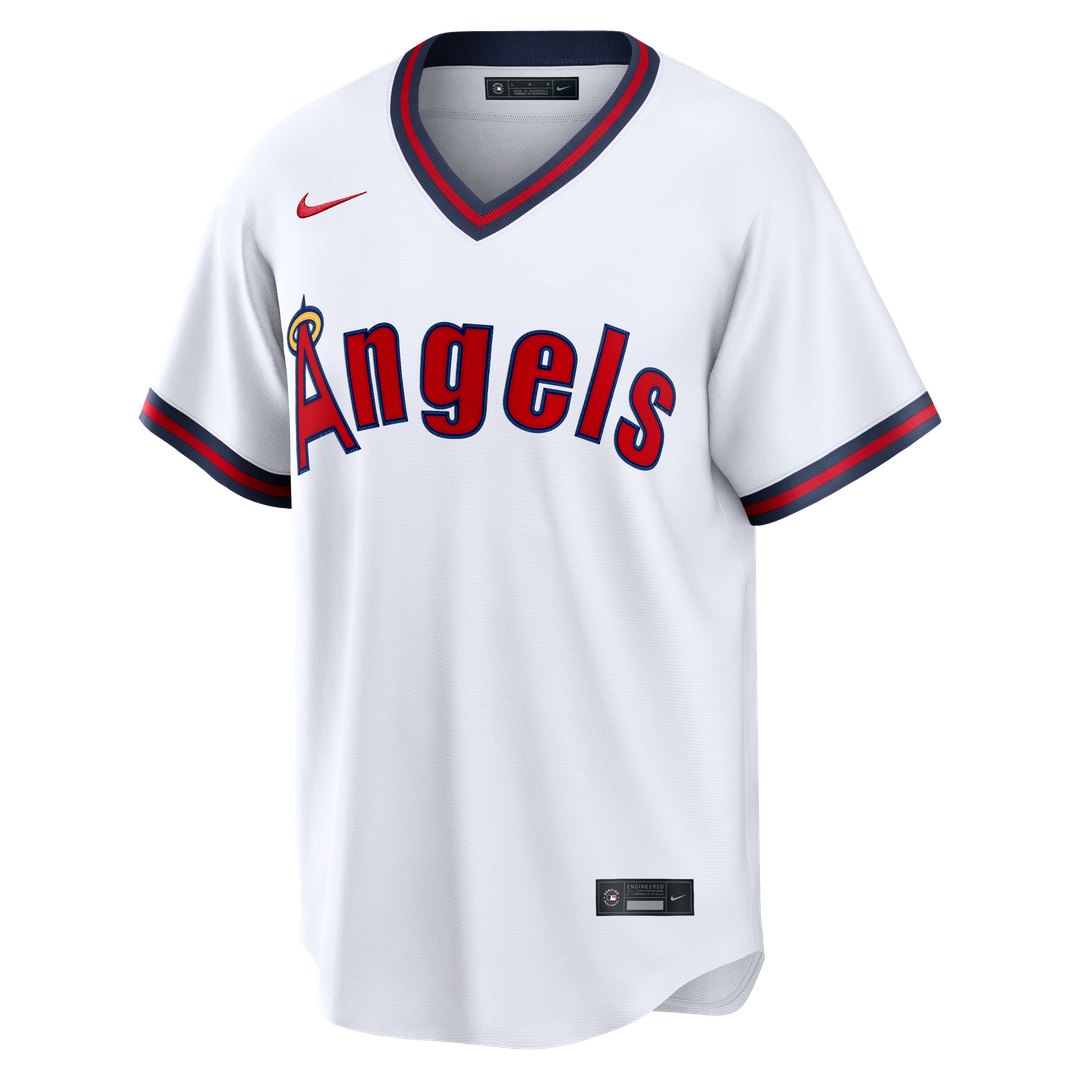 Los Angeles Angels Mike Trout White Alternate Replica Baseball Jersey | MLB Baseball Jersey