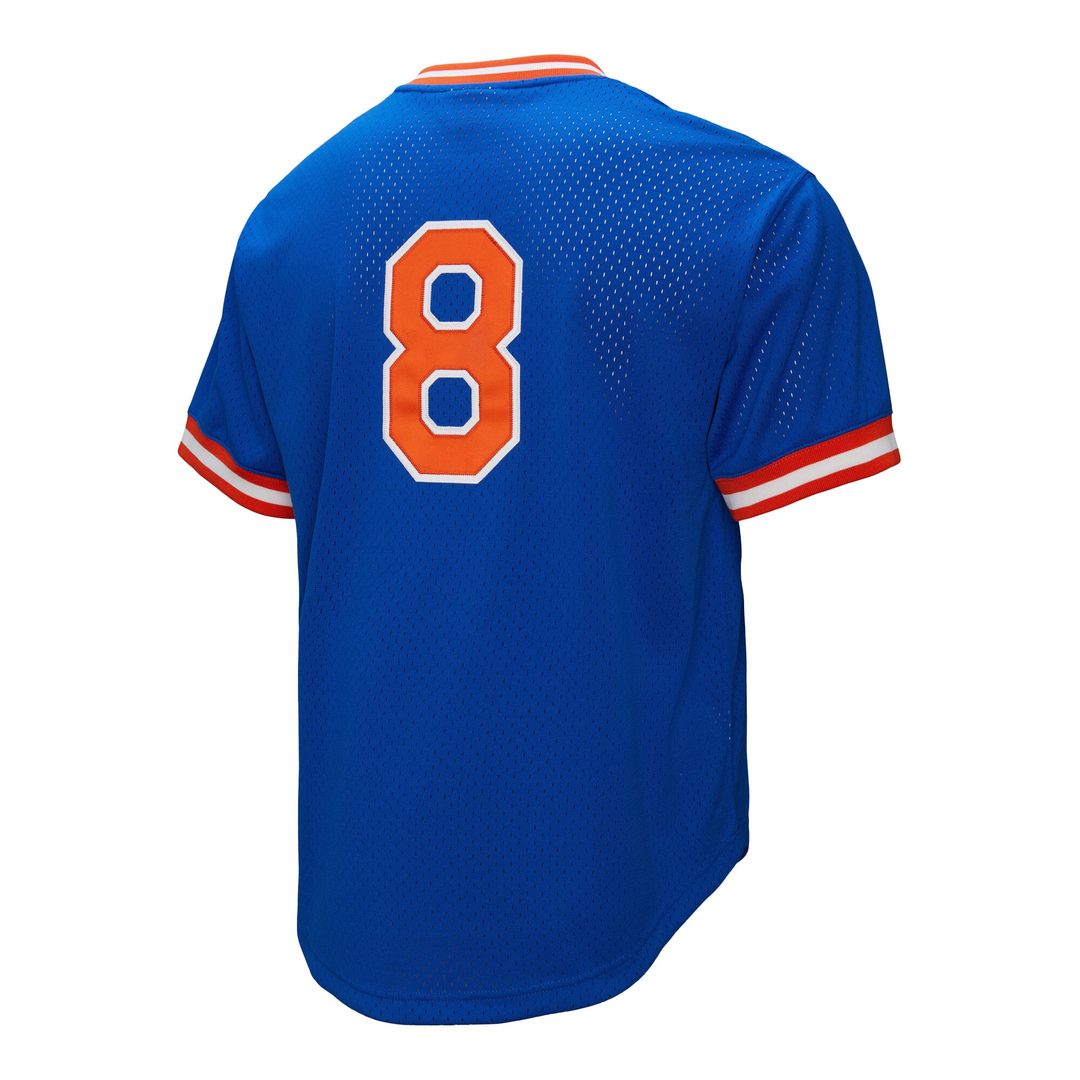 New York Mets Gary Carter Royal Big & Tall Cooperstown Collection Mesh Batting Practice Baseball Jersey | MLB Baseball Jersey