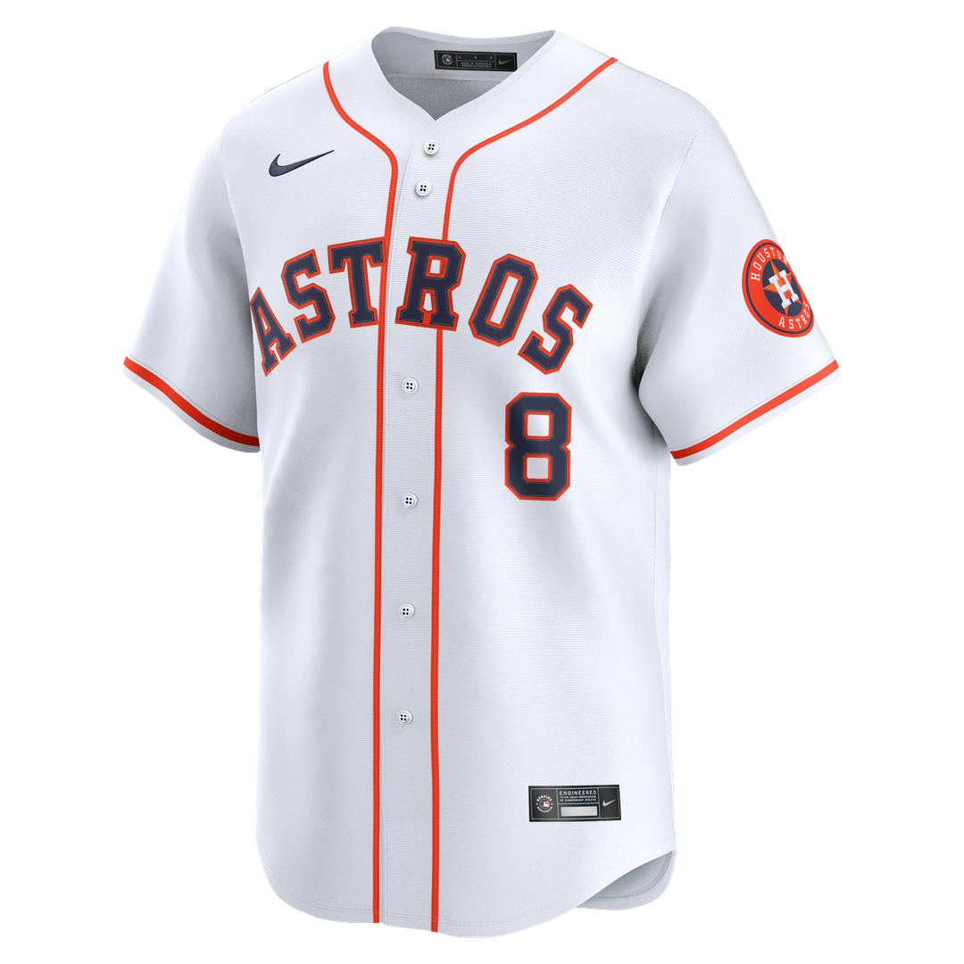 Houston Astros Christian Walker White Home Limited Baseball Jersey | MLB Baseball Jersey