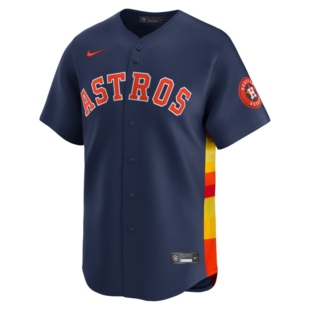 Houston Astros Jose Altuve Navy Alternate Limited Baseball Jersey | MLB Baseball Jersey