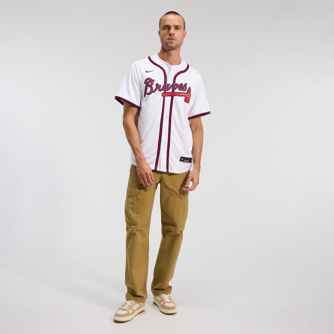 Atlanta Braves White Home Limited Baseball Jersey | MLB Baseball Jersey