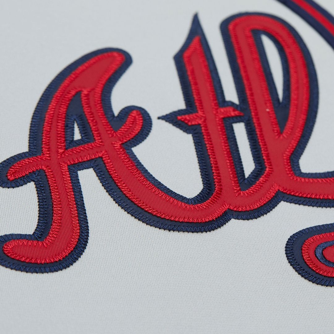 Atlanta Braves Chipper Jones Gray 1995 Throwback Authentic Baseball Jersey | MLB Baseball Jersey