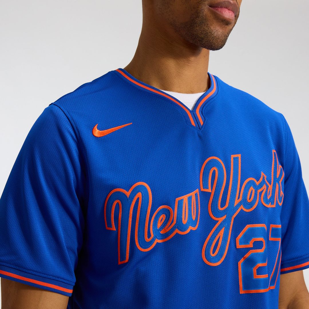 New York Mets Mark Vientos Gray All-Star Limited Baseball Jersey | MLB Baseball Jersey
