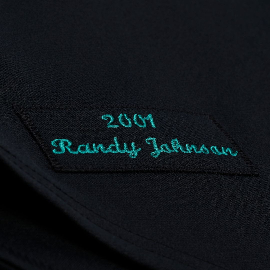 Arizona Diamondbacks Randy Johnson Black 2001 Authentic Baseball Jersey | MLB Baseball Jersey
