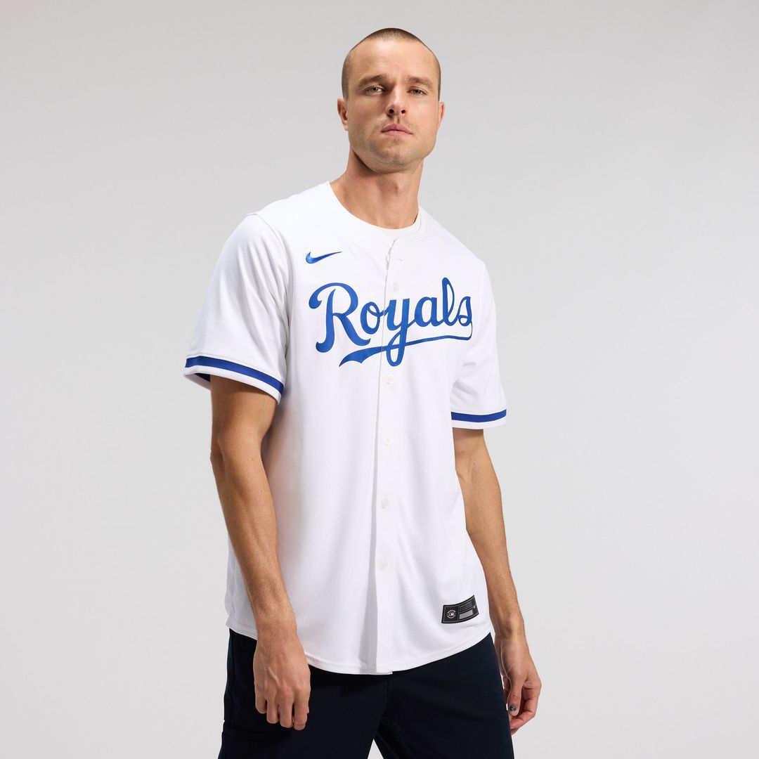 Kansas City Royals White Home Limited Baseball Jersey