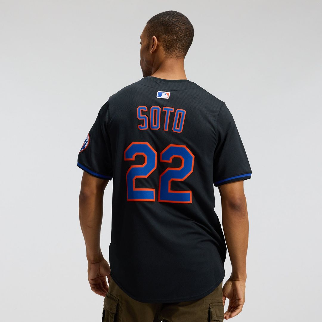 New York Mets Juan Soto Gray Road Limited Baseball Jersey | MLB Baseball Jersey
