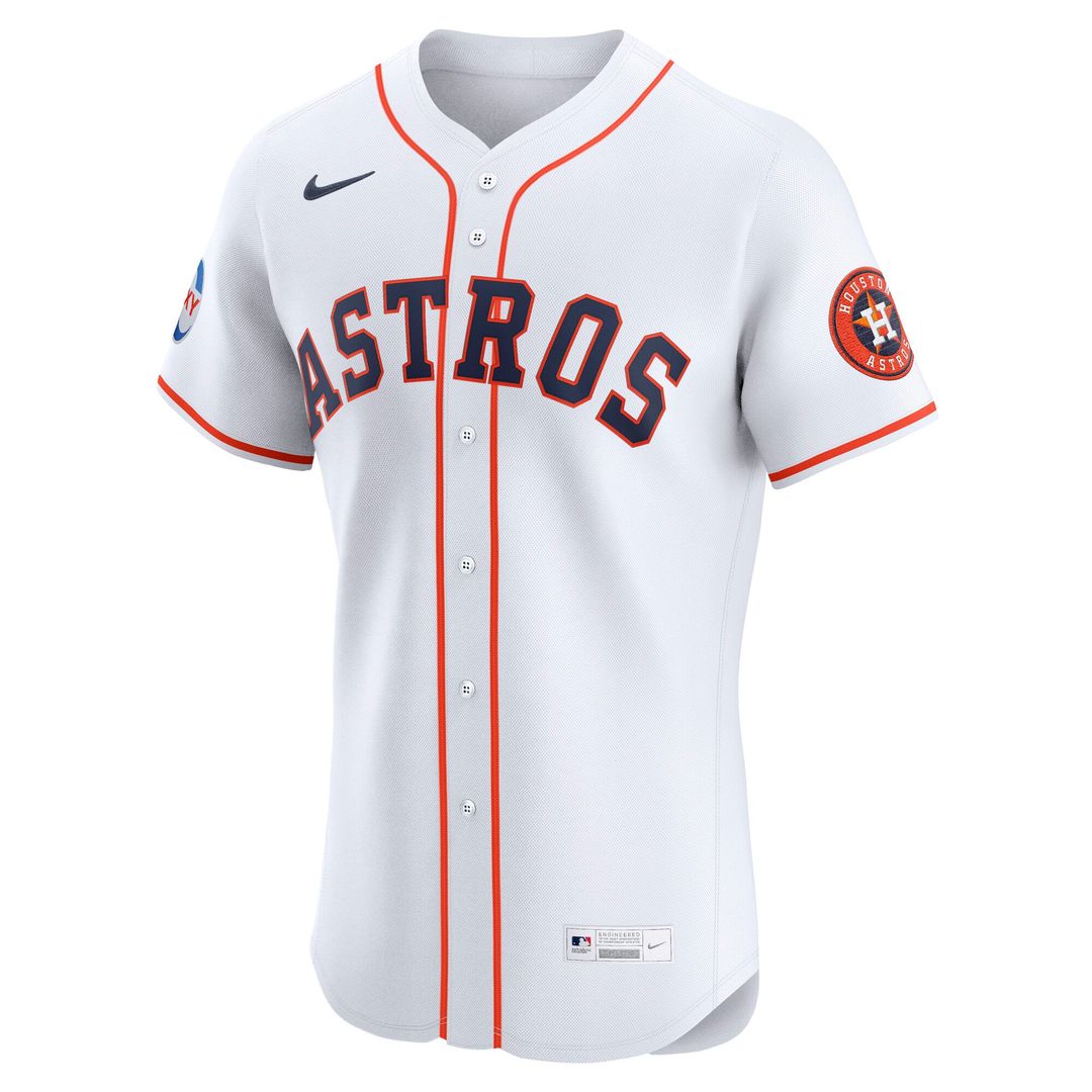 Houston Astros White Home Elite Baseball Jersey | MLB Baseball Jersey