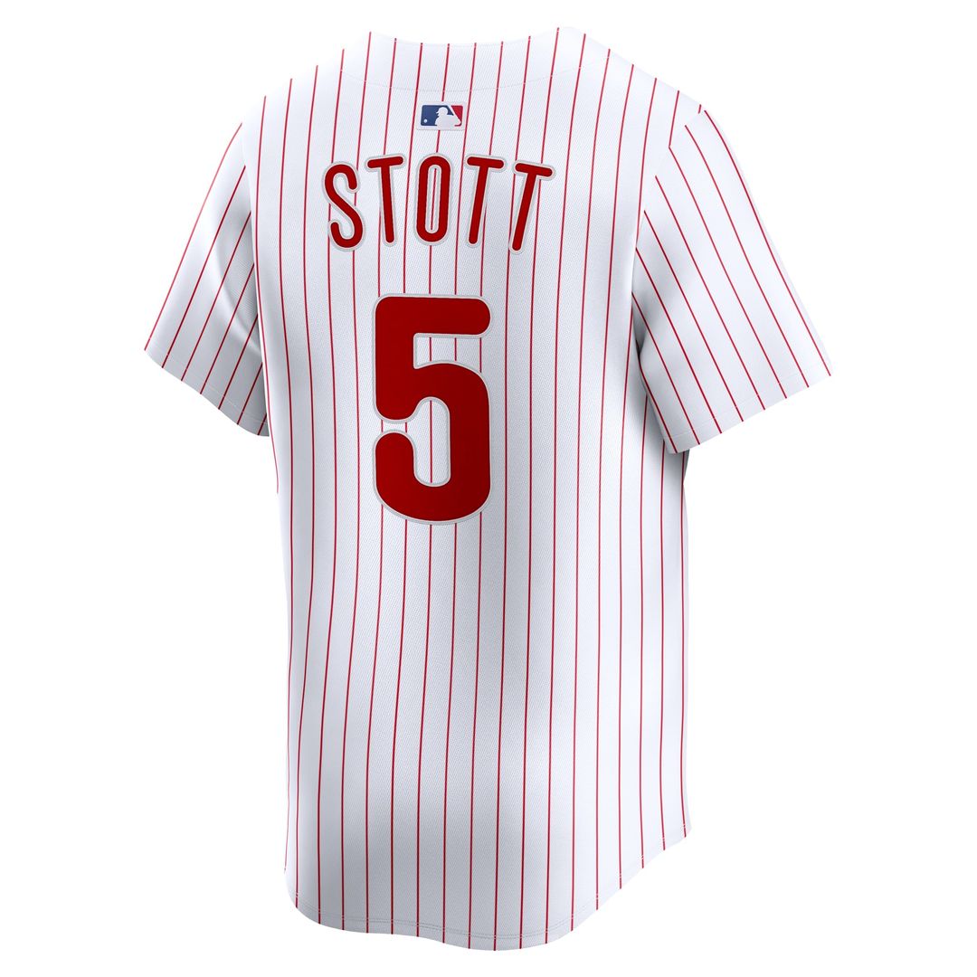 Philadelphia Phillies Bryson Stott White Home Limited Baseball Jersey | MLB Baseball Jersey