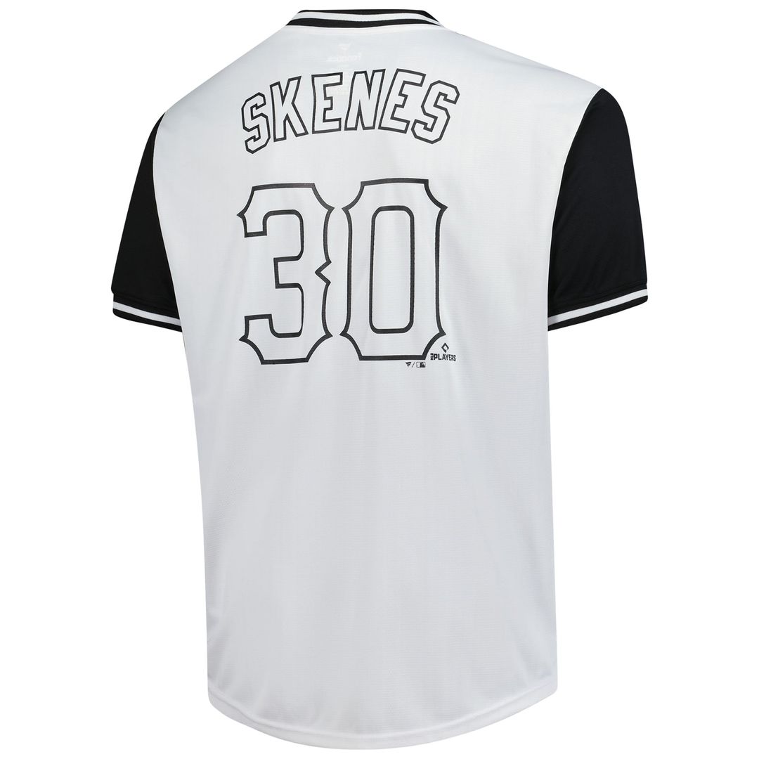 Pittsburgh Pirates Paul Skenes Profile White Big & Tall Name & Number Baseball Jersey | MLB Baseball Jersey