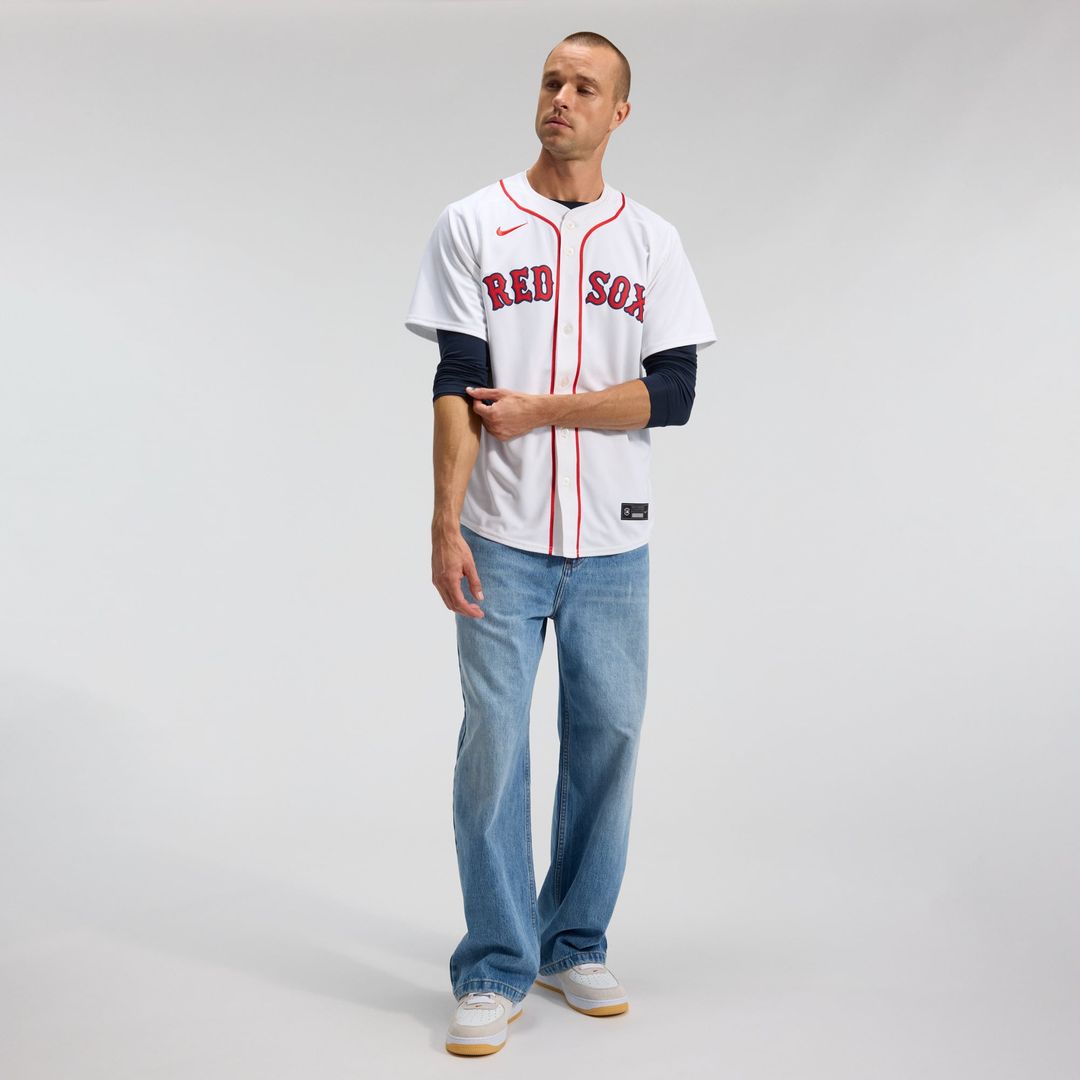 Boston Red Sox White Home Limited Baseball Jersey | MLB Baseball Jersey
