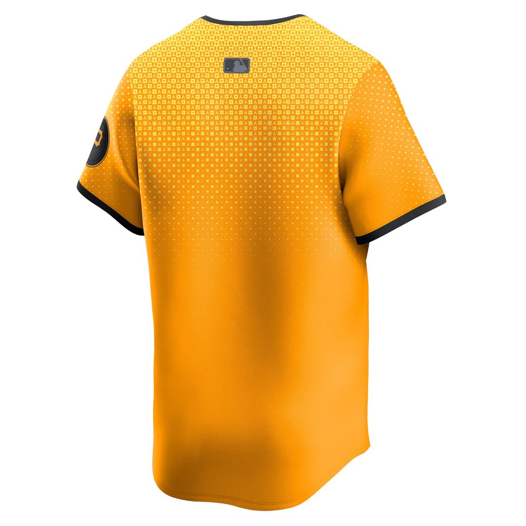 Pittsburgh Pirates Gold City Connect Limited Baseball Jersey | MLB Baseball Jersey