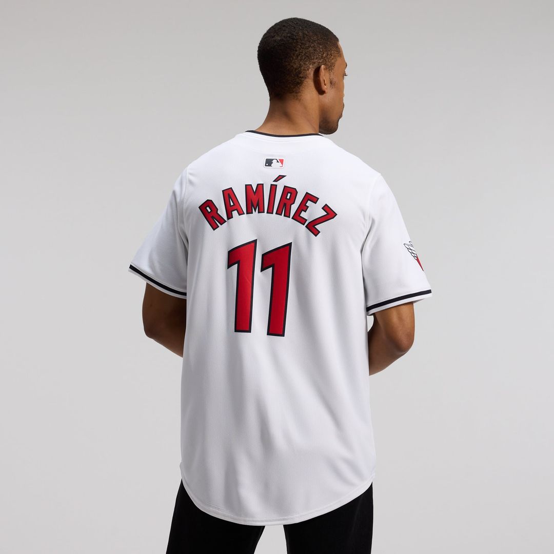 Cleveland Guardians Jose Ramirez White Home Limited Baseball Jersey | MLB Baseball Jersey