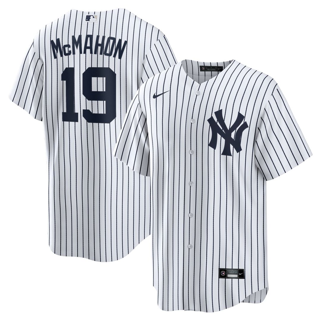 New York Yankees Ryan McMahon White Home Replica Baseball Jersey