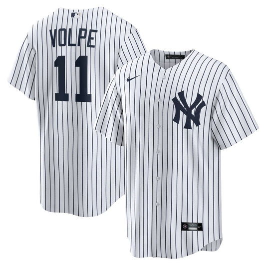 New York Yankees Anthony Volpe White Home Replica Baseball Jersey
