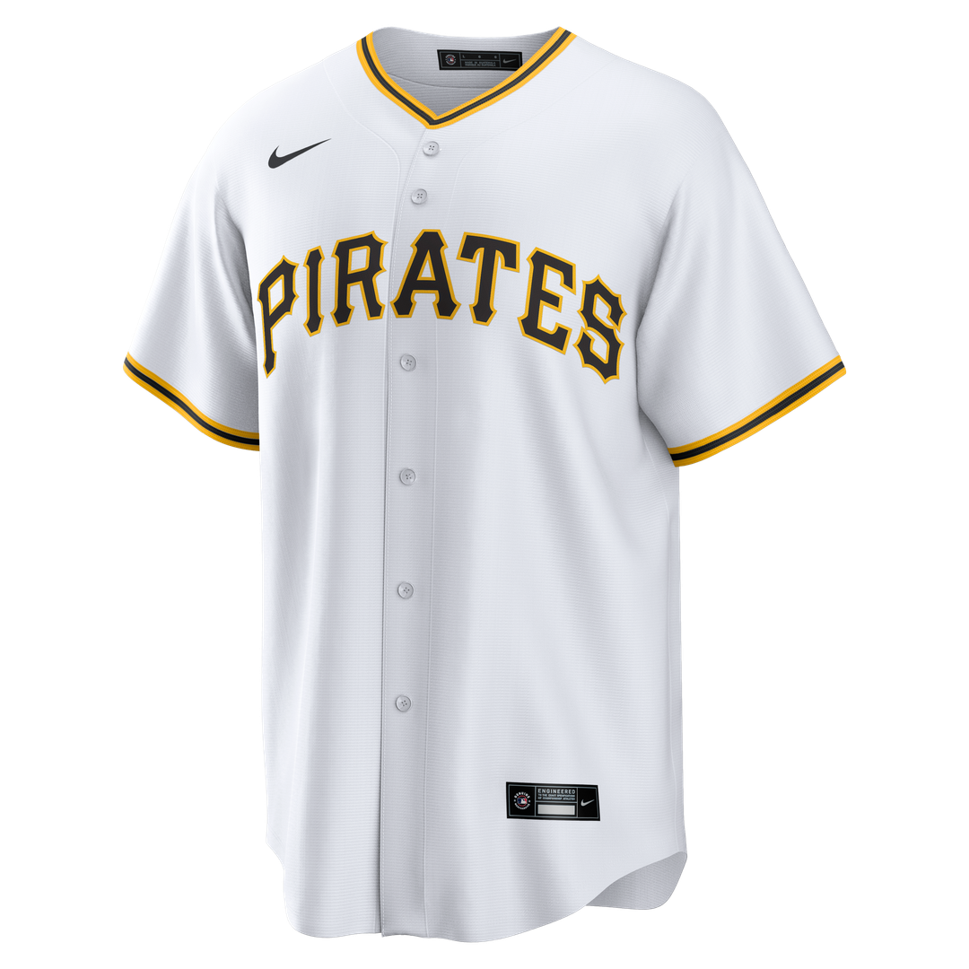 Pittsburgh Pirates Konnor Griffin White Home Replica Baseball Jersey | MLB Baseball Jersey
