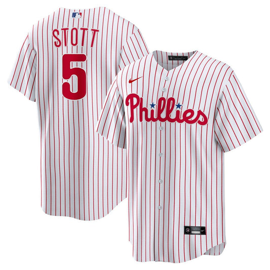 Philadelphia Phillies Bryson Stott White Replica Baseball Jersey