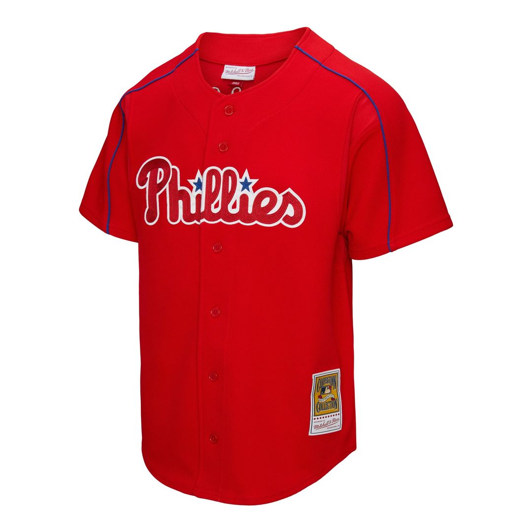 Philadelphia Phillies Ryan Howard Red Big & Tall Cooperstown Mesh Batting Practice Baseball Jersey | MLB Baseball Jersey