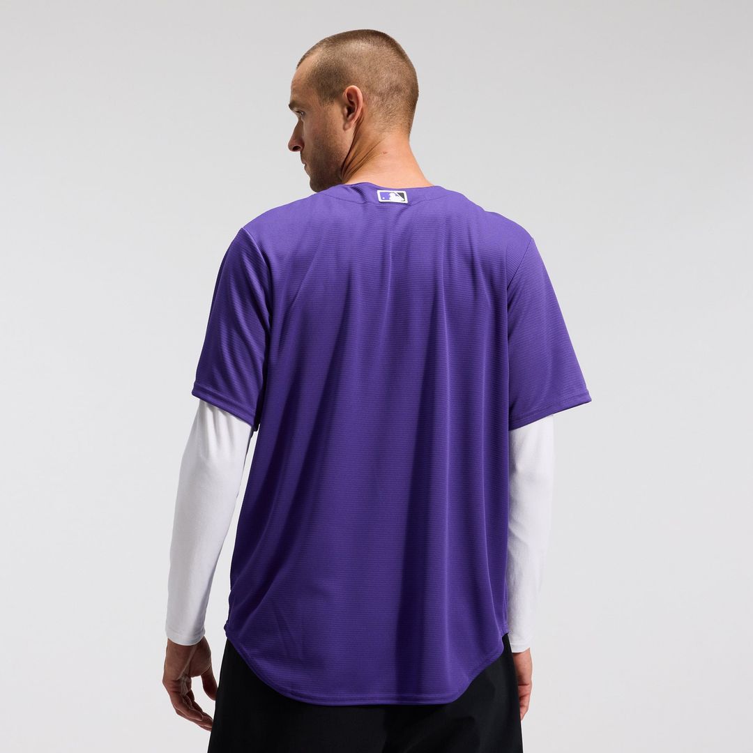 Colorado Rockies Purple Alternate Replica Team Baseball Jersey | MLB Baseball Jersey