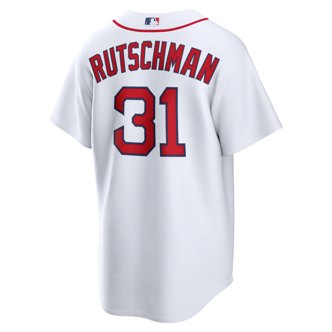 Boston Red Sox Adley Rutschman White Home Replica Baseball Jersey | MLB Baseball Jersey