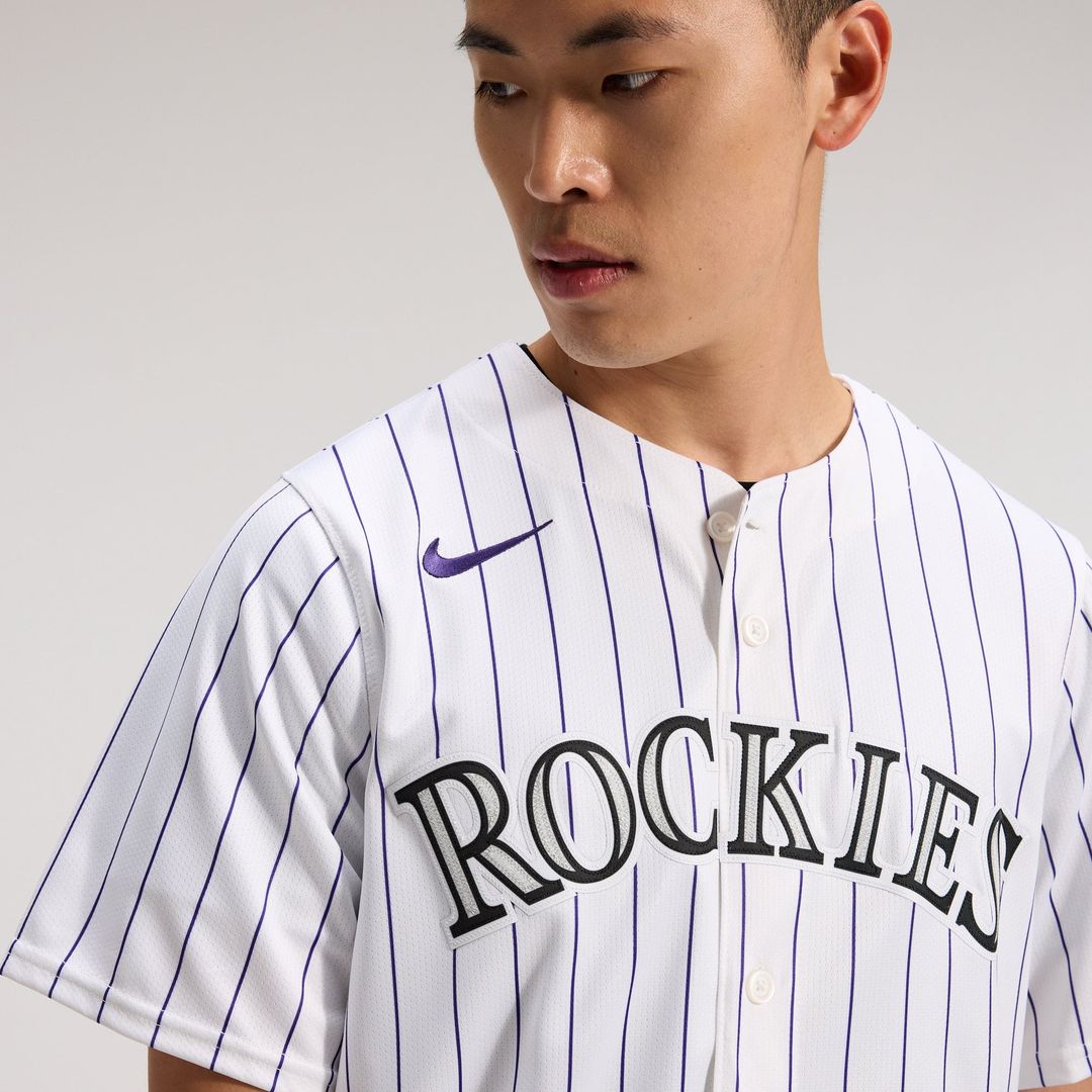 Colorado Rockies White Home Limited Baseball Jersey | MLB Baseball Jersey