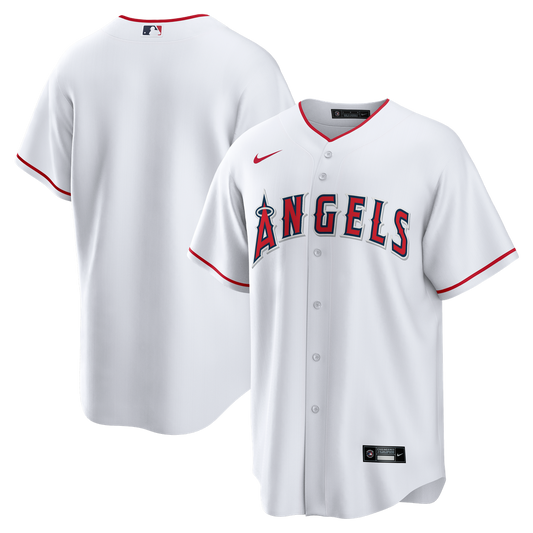 Los Angeles Angels White Home Big & Tall Replica Baseball Jersey
