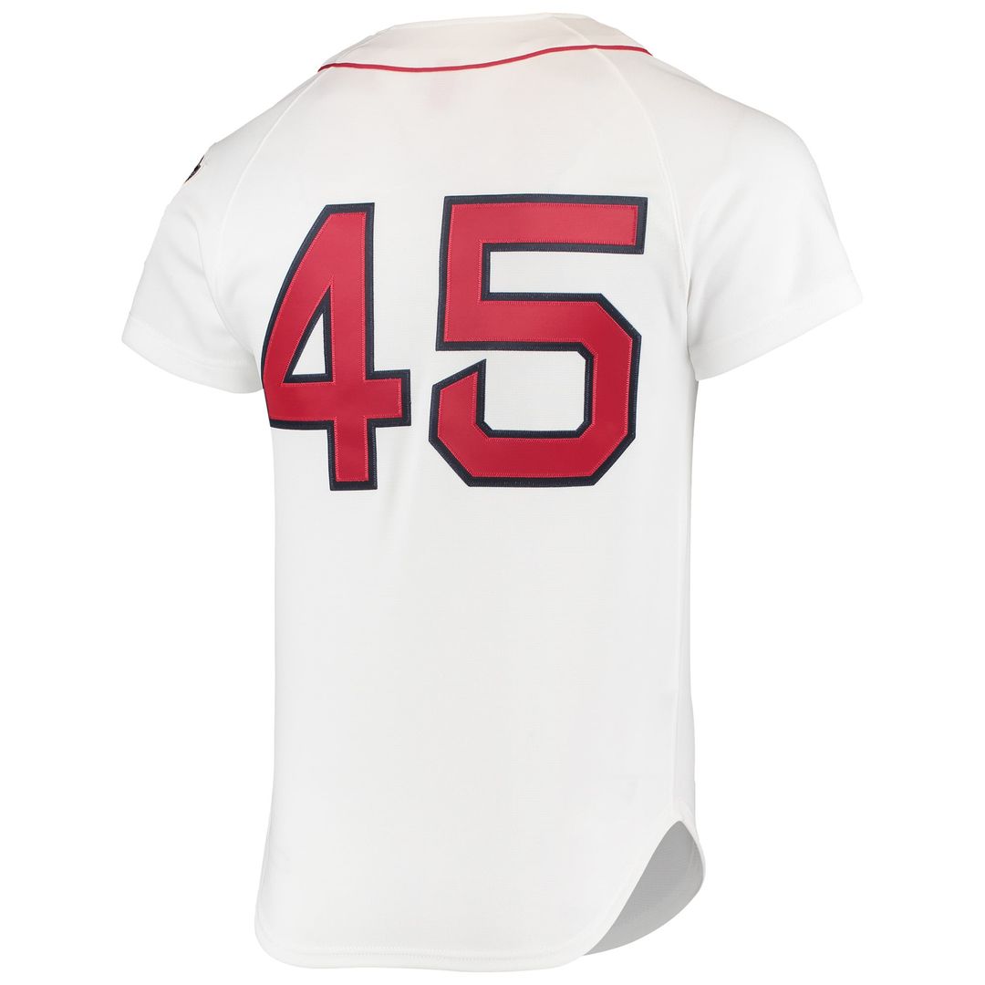 Boston Red Sox Pedro Martinez White 1999 Cooperstown Collection Home Authentic Baseball Jersey | MLB Baseball Jersey