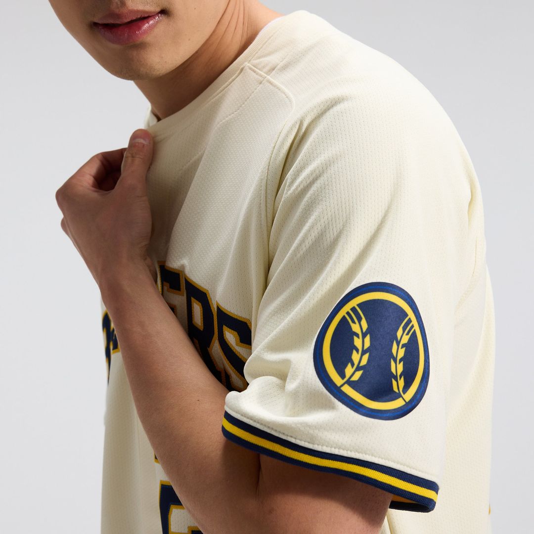 Milwaukee Brewers William Contreras Cream Home Limited Baseball Jersey | MLB Baseball Jersey