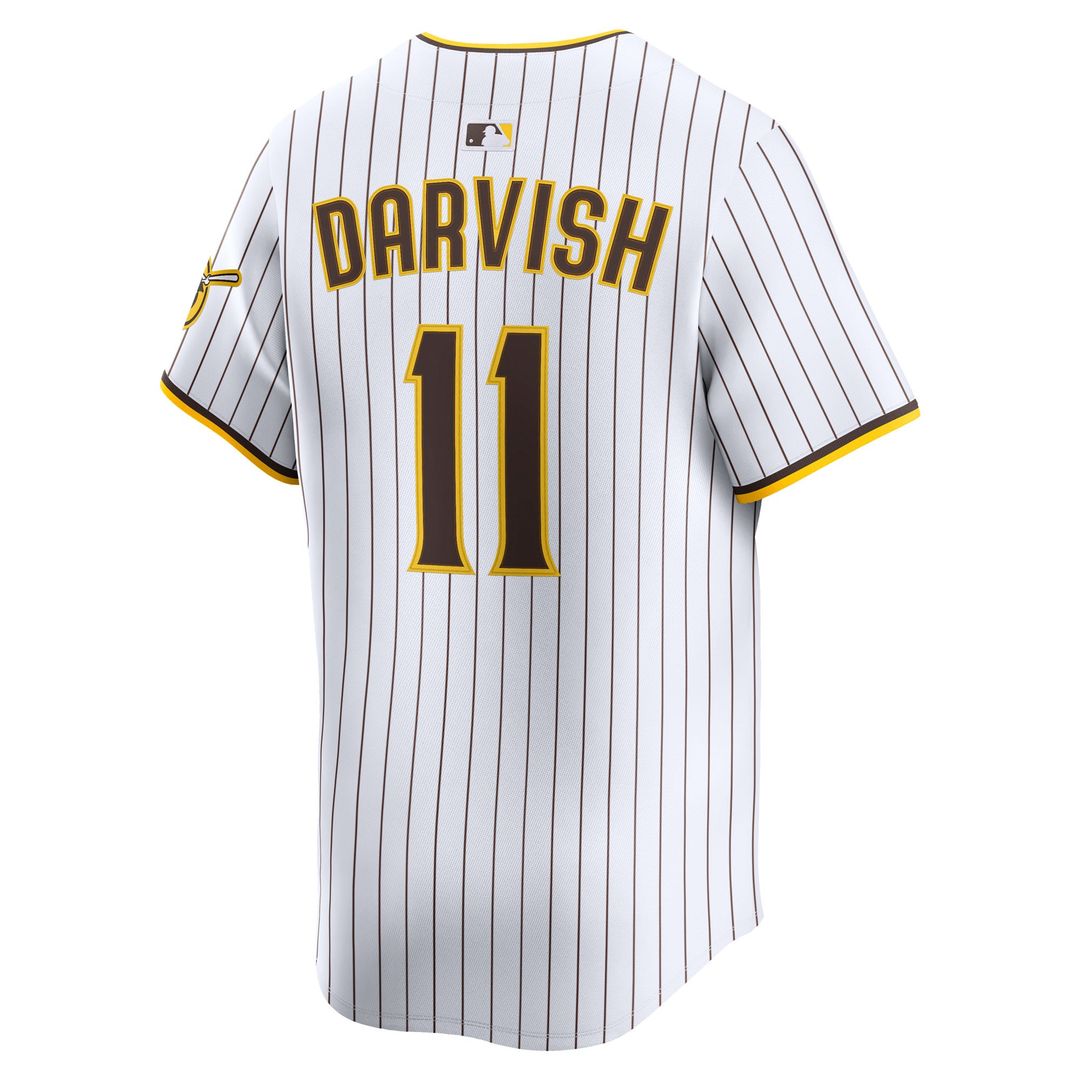 San Diego Padres Yu Darvish White Home Limited Baseball Jersey | MLB Baseball Jersey