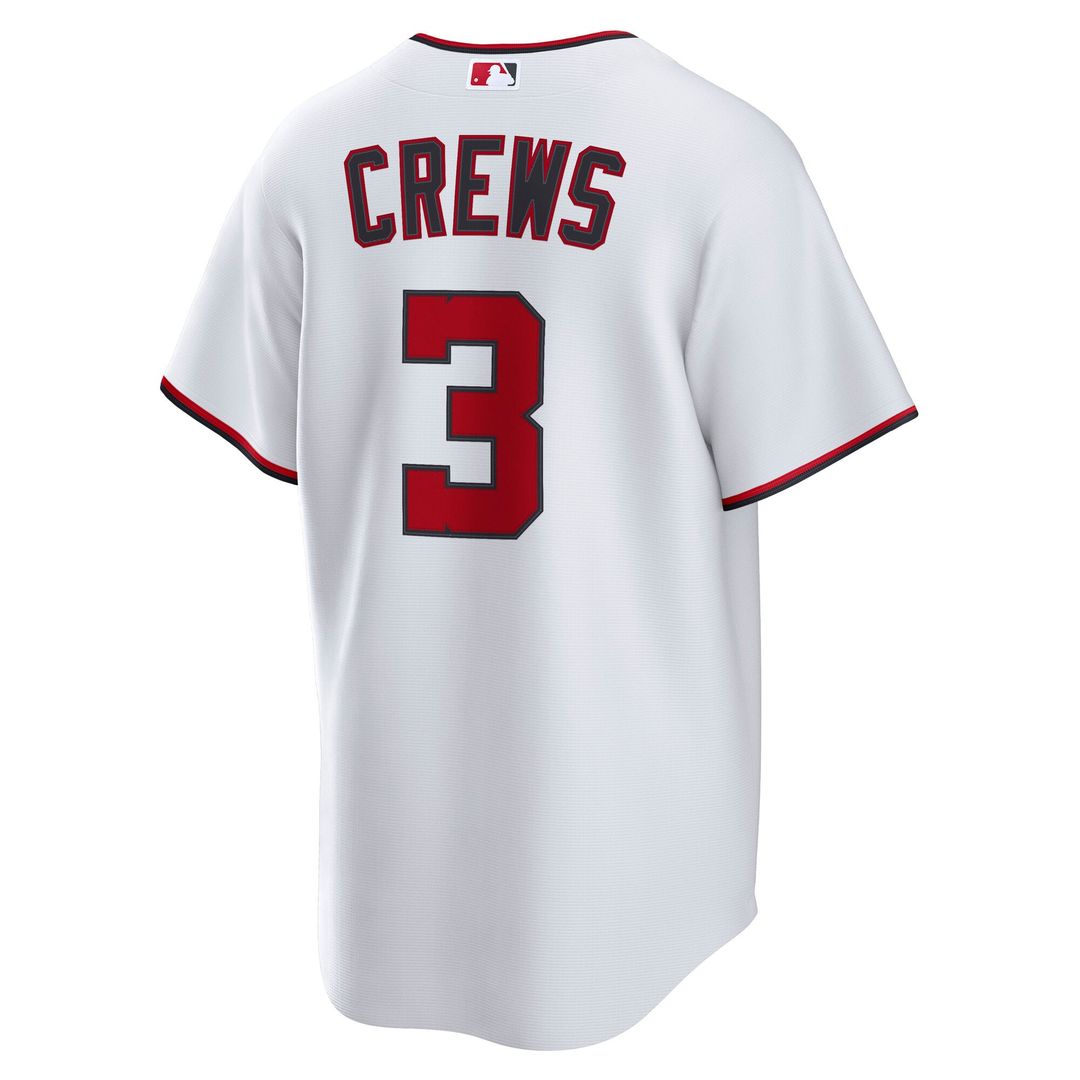 Washington Nationals Dylan Crews White Home Replica Baseball Jersey | MLB Baseball Jersey