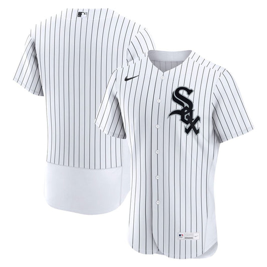 Chicago White Sox White Home Authentic Baseball Jersey