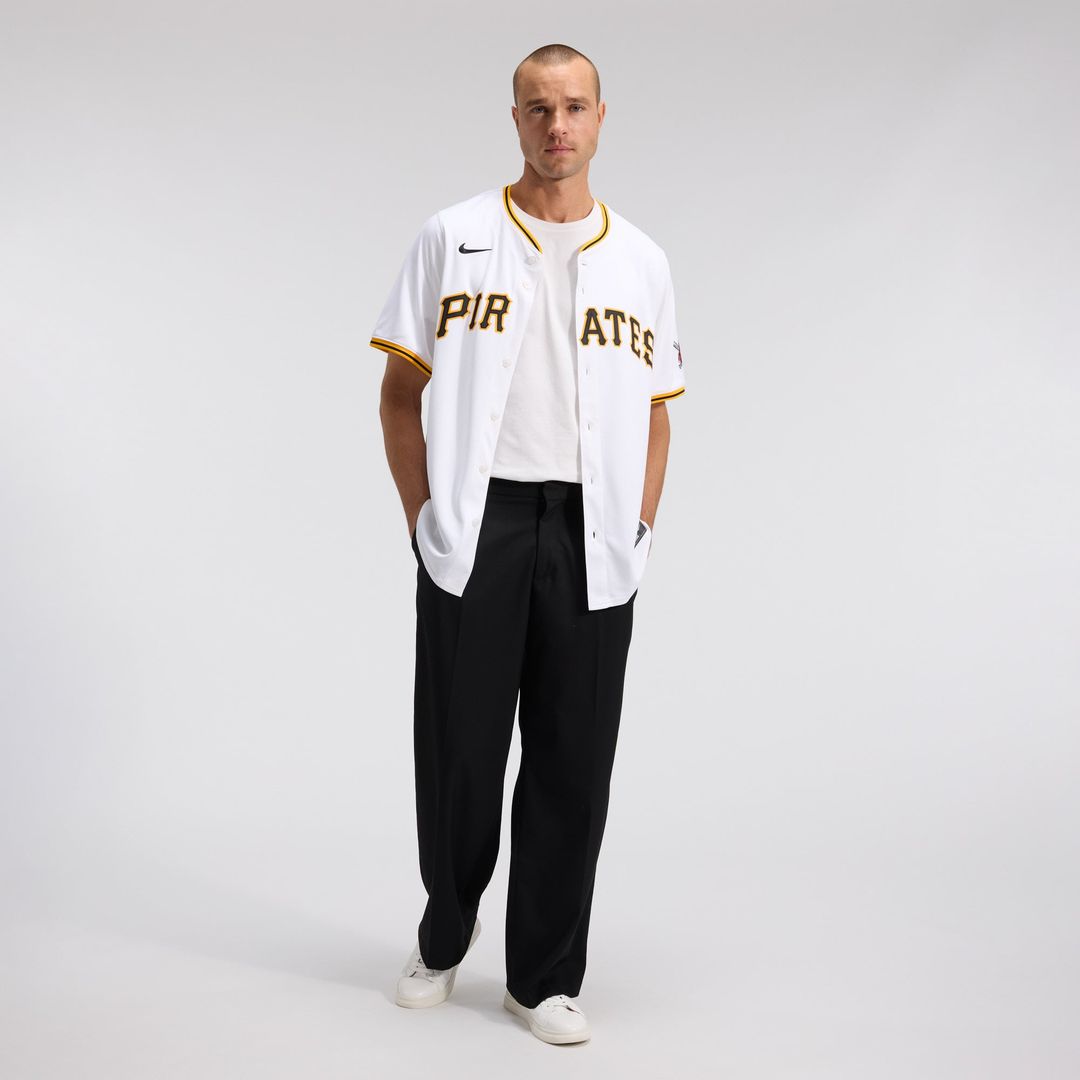 Pittsburgh Pirates White Home Limited Baseball Jersey | MLB Baseball Jersey