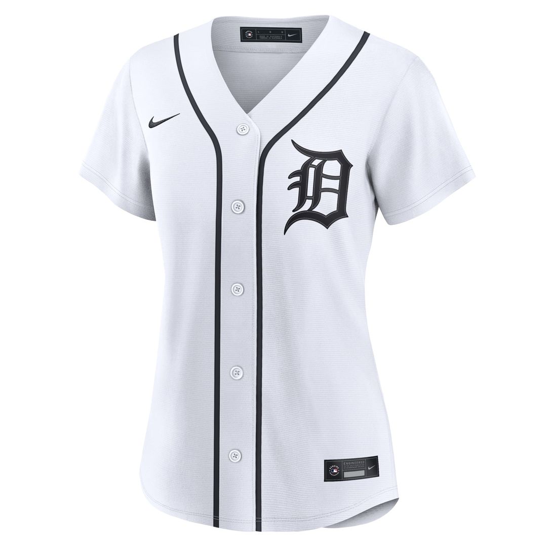 Detroit Tigers Tarik Skubal White Home Replica Baseball Jersey - Women's | MLB Baseball Jersey