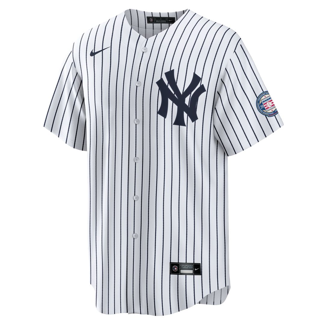 New York Yankees CC Sabathia White 2025 Baseball Hall of Fame Name & Number Retired Replica Baseball Jersey | MLB Baseball Jersey