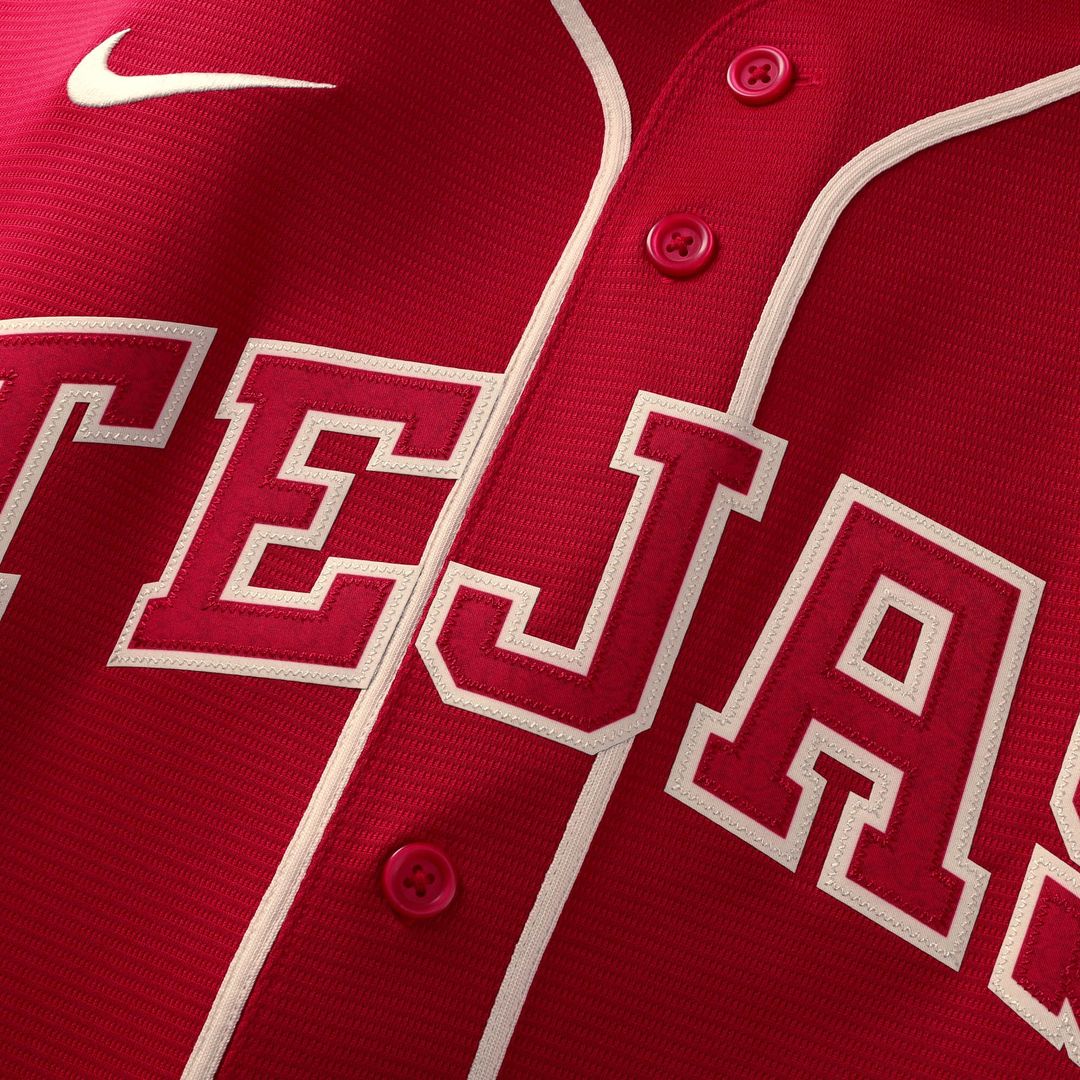 Texas Rangers Nathan Eovaldi Red 2026 City Connect Stadium Baseball Jersey | MLB Baseball Jersey