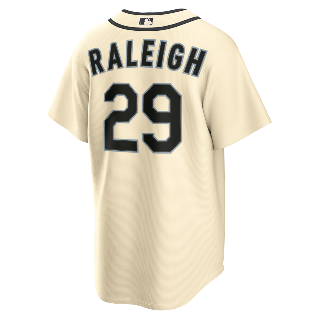 Seattle Mariners Cal Raleigh Teal Alternate Replica Baseball Jersey | MLB Baseball Jersey