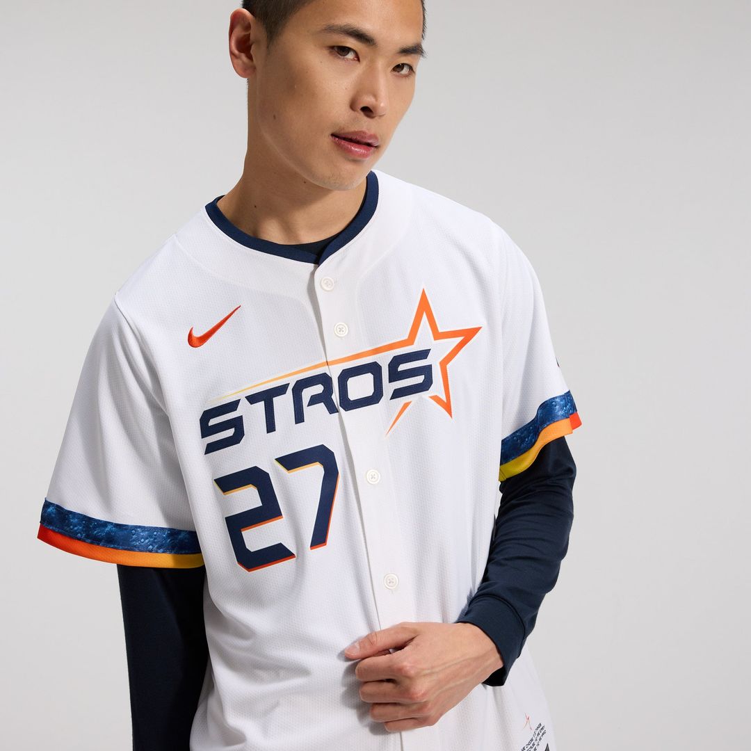 Houston Astros Jose Altuve White 2025 City Connect Limited Baseball Jersey | MLB Baseball Jersey
