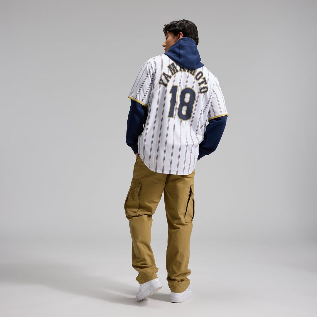 Japan Baseball Yoshinobu Yamamoto White 2026 World Baseball Classic Home Stadium Baseball Jersey | MLB Baseball Jersey