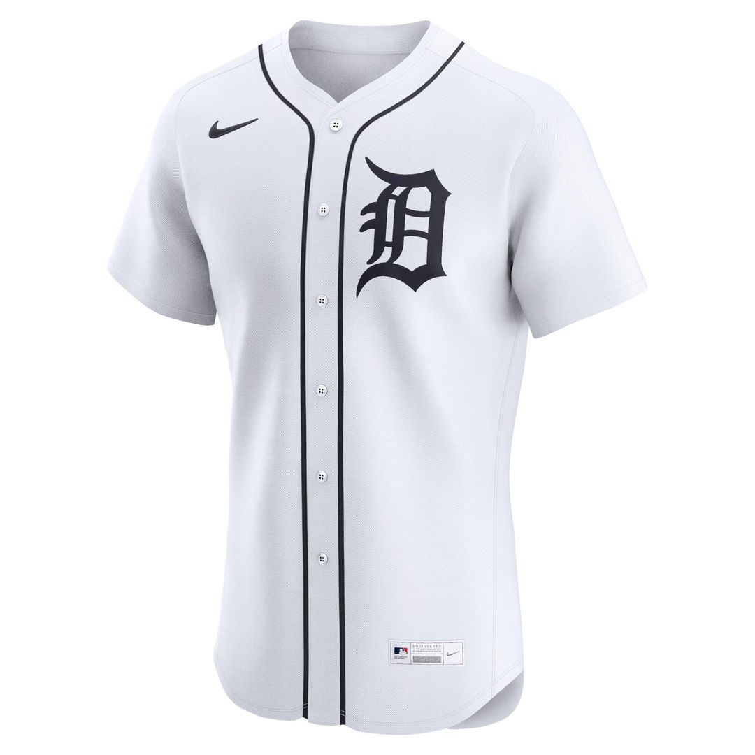 Detroit Tigers Navy Alternate 2 Elite Baseball Jersey | MLB Baseball Jersey