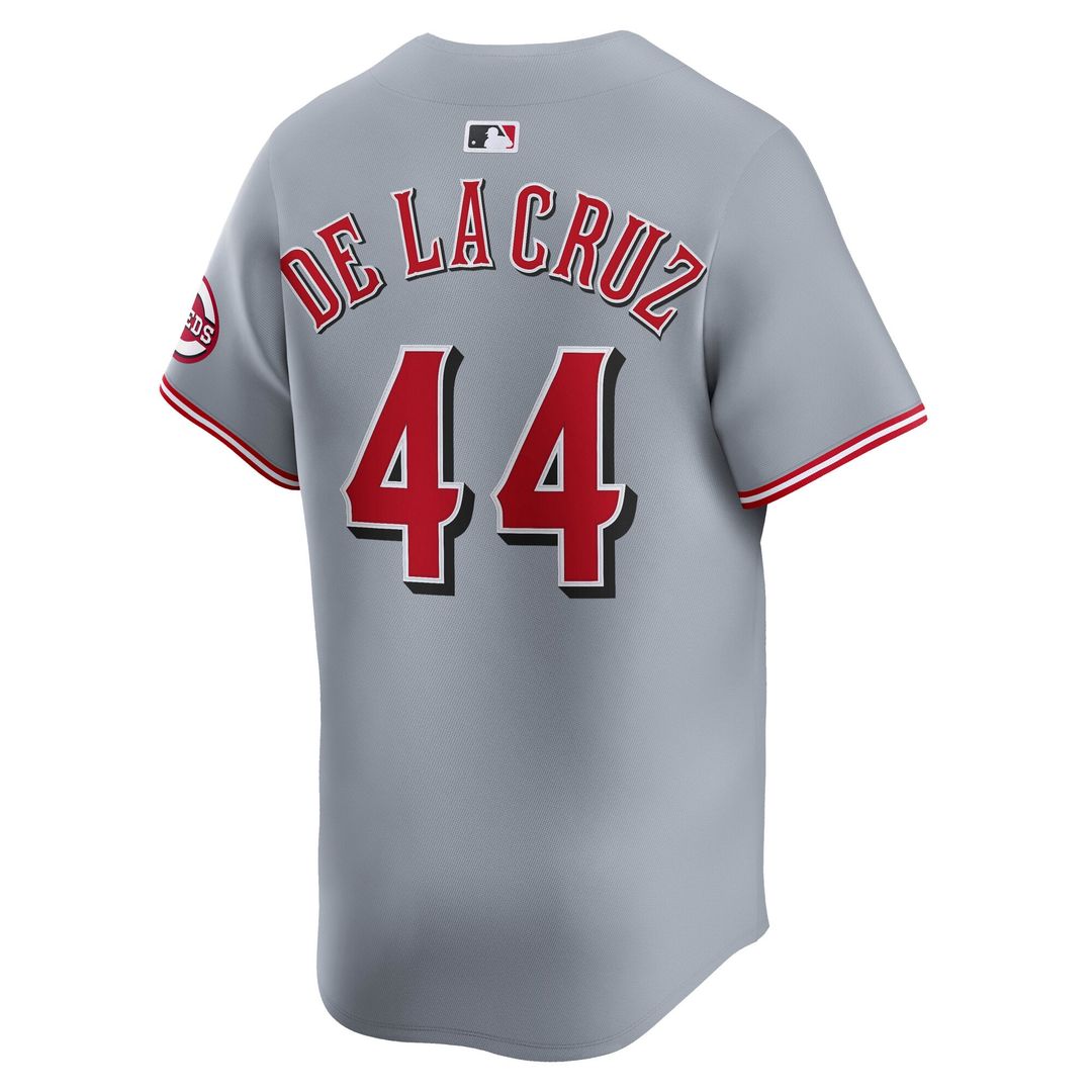 Cincinnati Reds Elly De La Cruz White Home Limited Baseball Jersey | MLB Baseball Jersey