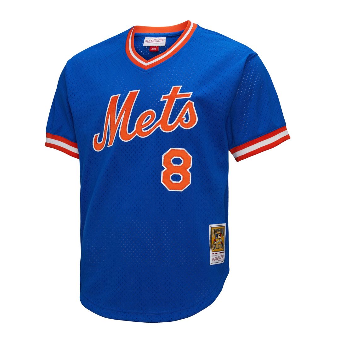 New York Mets Gary Carter Royal Big & Tall Cooperstown Collection Mesh Batting Practice Baseball Jersey | MLB Baseball Jersey