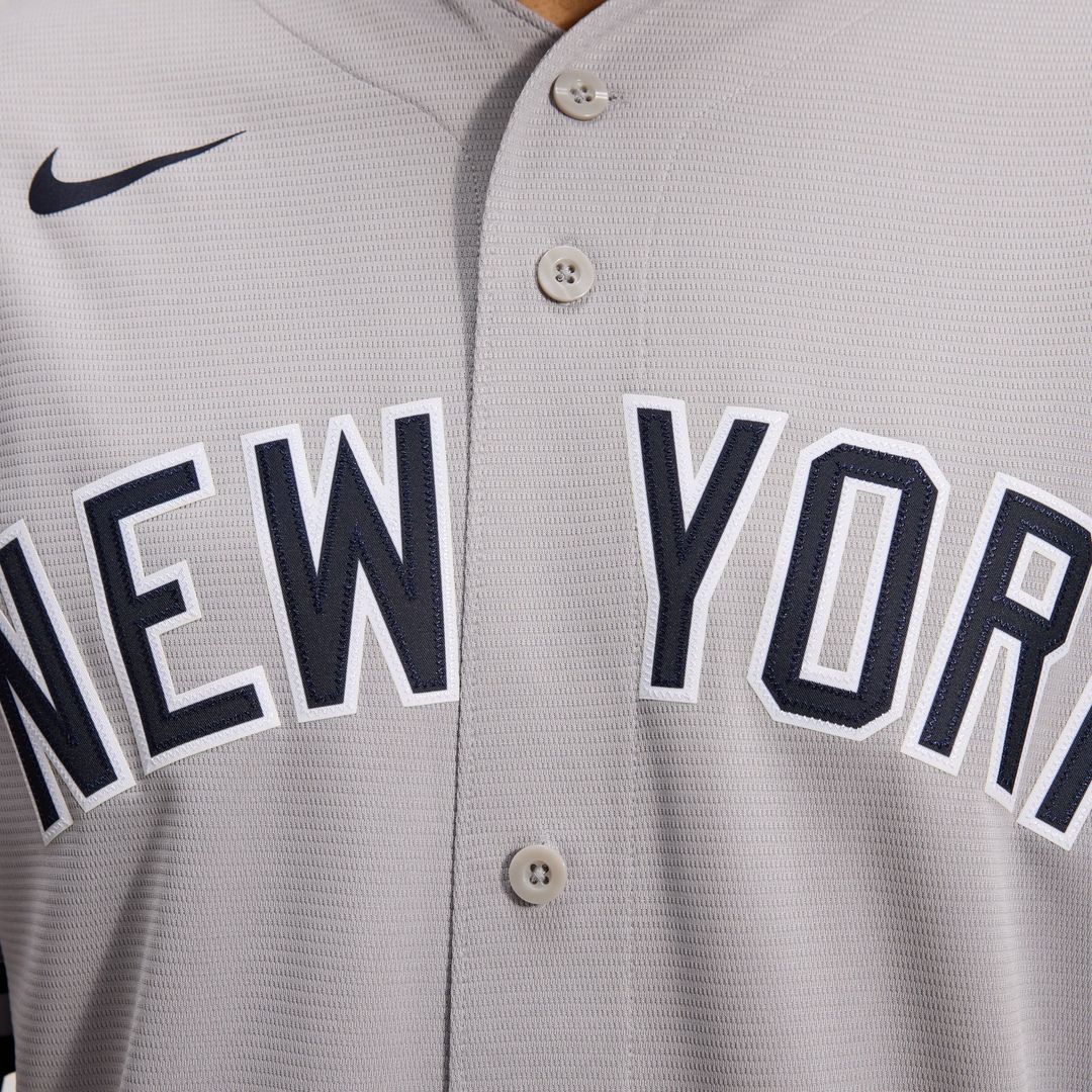 New York Yankees Anthony Volpe Gray Road Replica Baseball Jersey | MLB Baseball Jersey