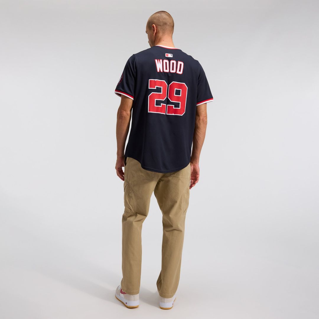 Washington Nationals James Wood Navy Alternate Limited Baseball Jersey | MLB Baseball Jersey