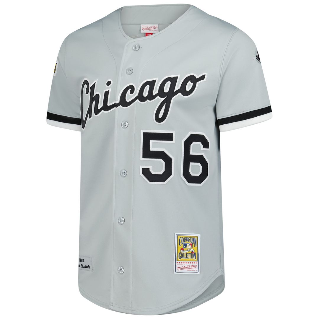Chicago White Sox Mark Buehrle Gray 2005 Throwback Authentic Baseball Jersey | MLB Baseball Jersey
