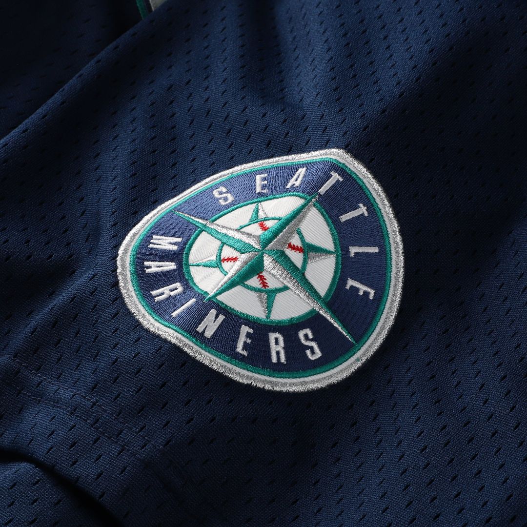 Seattle Mariners Navy Big & Tall Cooperstown Collection Mesh Batting Practice Baseball Jersey | MLB Baseball Jersey