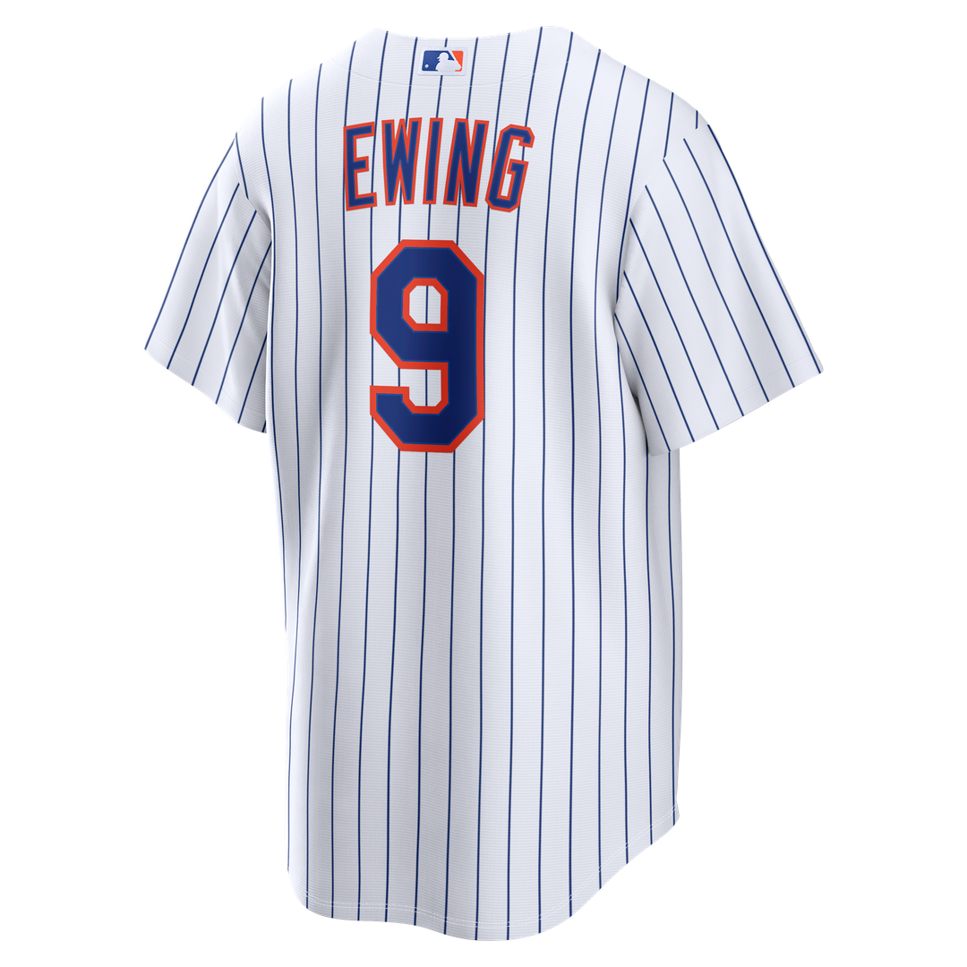 New York Mets AJ Ewing White Home Replica Baseball Jersey | MLB Baseball Jersey