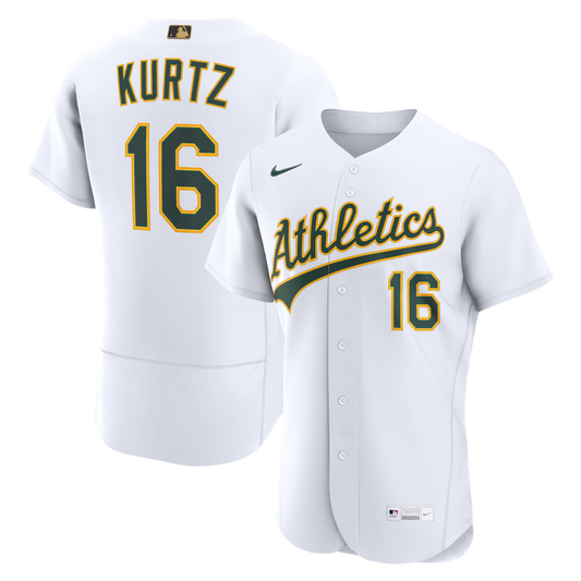 Athletics Nick Kurtz White MLB Awards Authentic Baseball Jersey