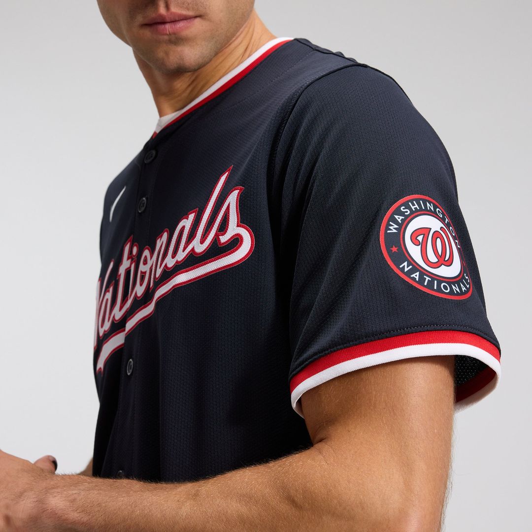 Washington Nationals James Wood Navy Alternate Limited Baseball Jersey | MLB Baseball Jersey