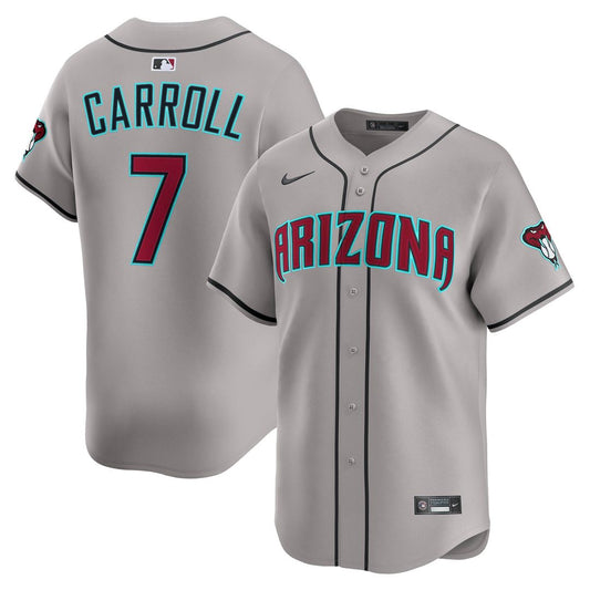 Arizona Diamondbacks Corbin Carroll Gray Road Limited Baseball Jersey