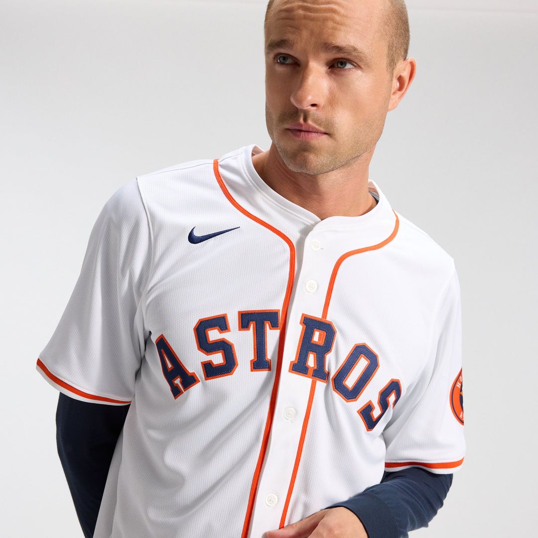 Houston Astros White Home Limited Baseball Jersey | MLB Baseball Jersey